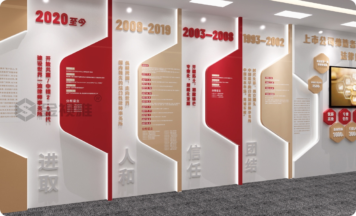 為公司展廳裝修提供一站式服務(wù)